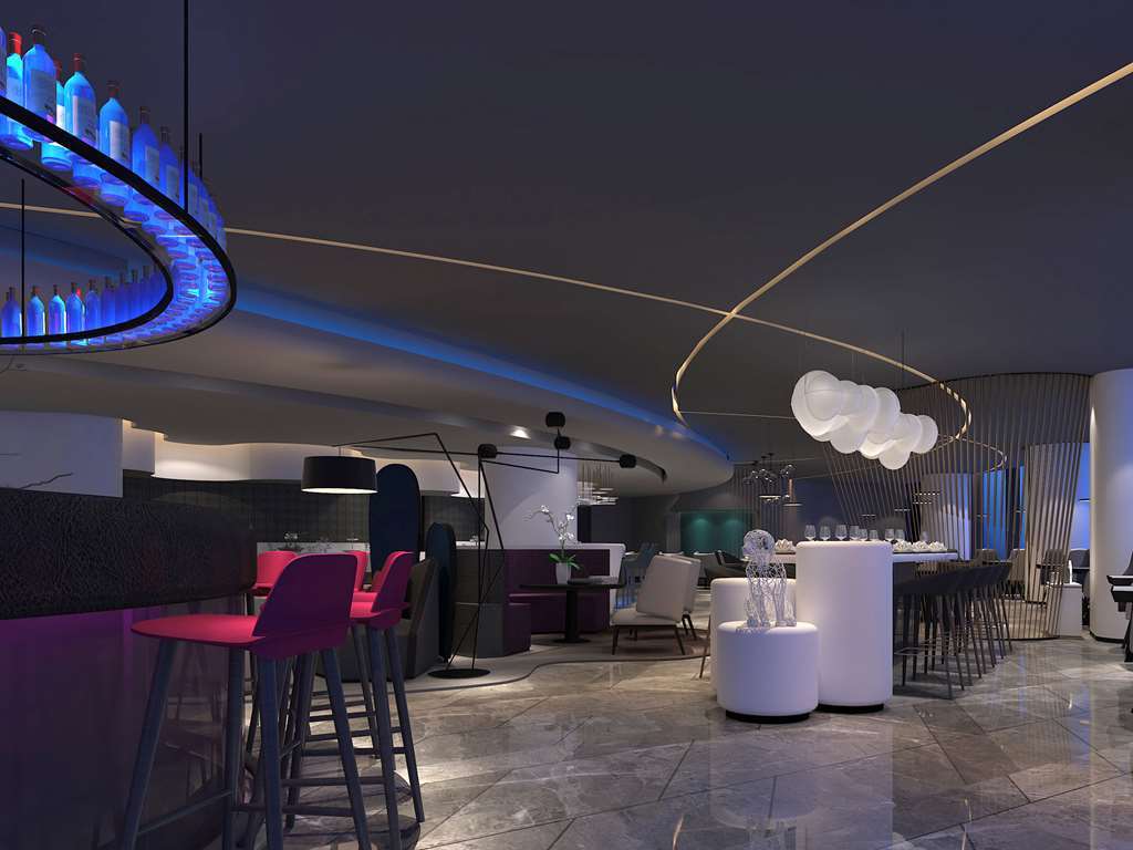 Mercure Hangzhou Qianjiang Restoran fotoğraf